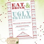 Eat Drink Ugly Sweater
